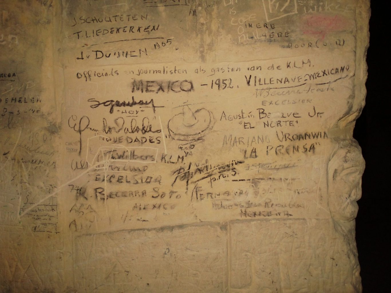 KLM bezoek uit Mexico
